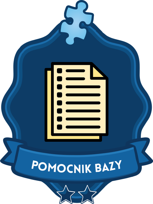 Dodał 10 puzzli do bazy Pomocnik bazy