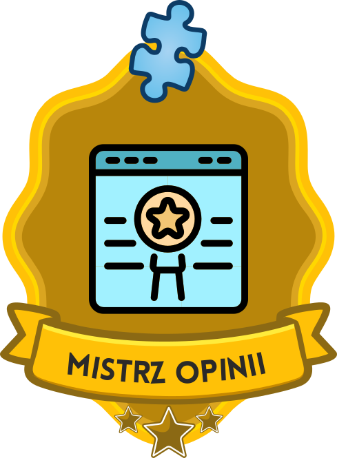 Dodał 200 opinii do puzzli Mistrz opinii