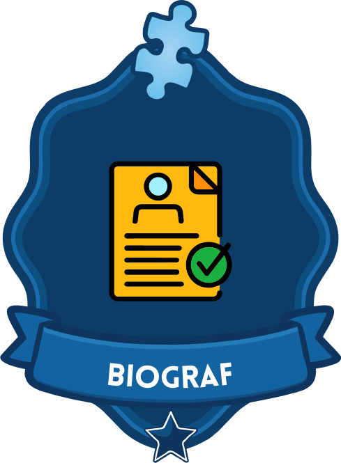Uzupełnił bio „o mnie” Biograf