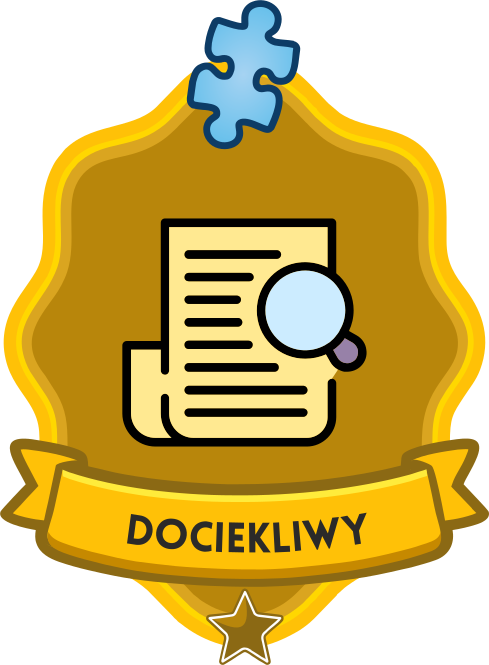 Przeczytał dokładnie regulamin Dociekliwy