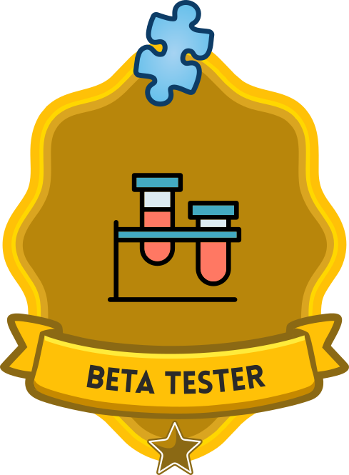 Przyznawana testerom strony Beta tester