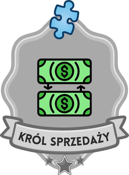 Zdobył wszystkie odznaki „sprzedam” +200 Król sprzedaży