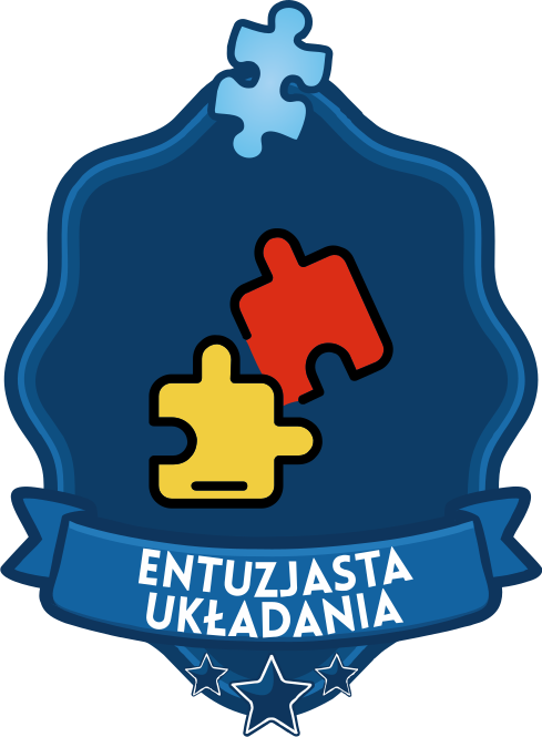 Oznaczył 20 puzzli jako „ułożone” Entuzjasta układania