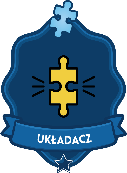 Oznaczył 5 puzzli jako „ułożone” Układacz