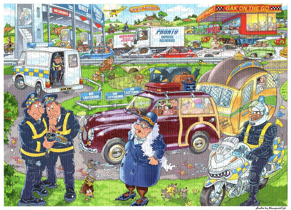 Powiększony obrazek puzzli