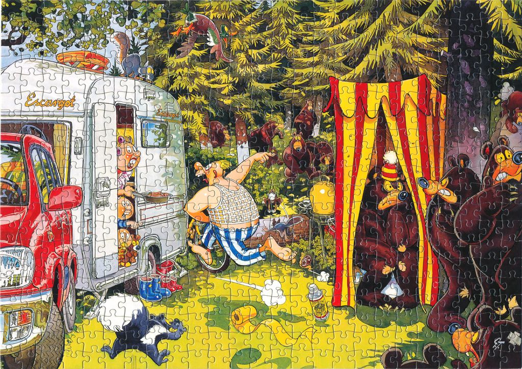 Powiększony obrazek puzzli
