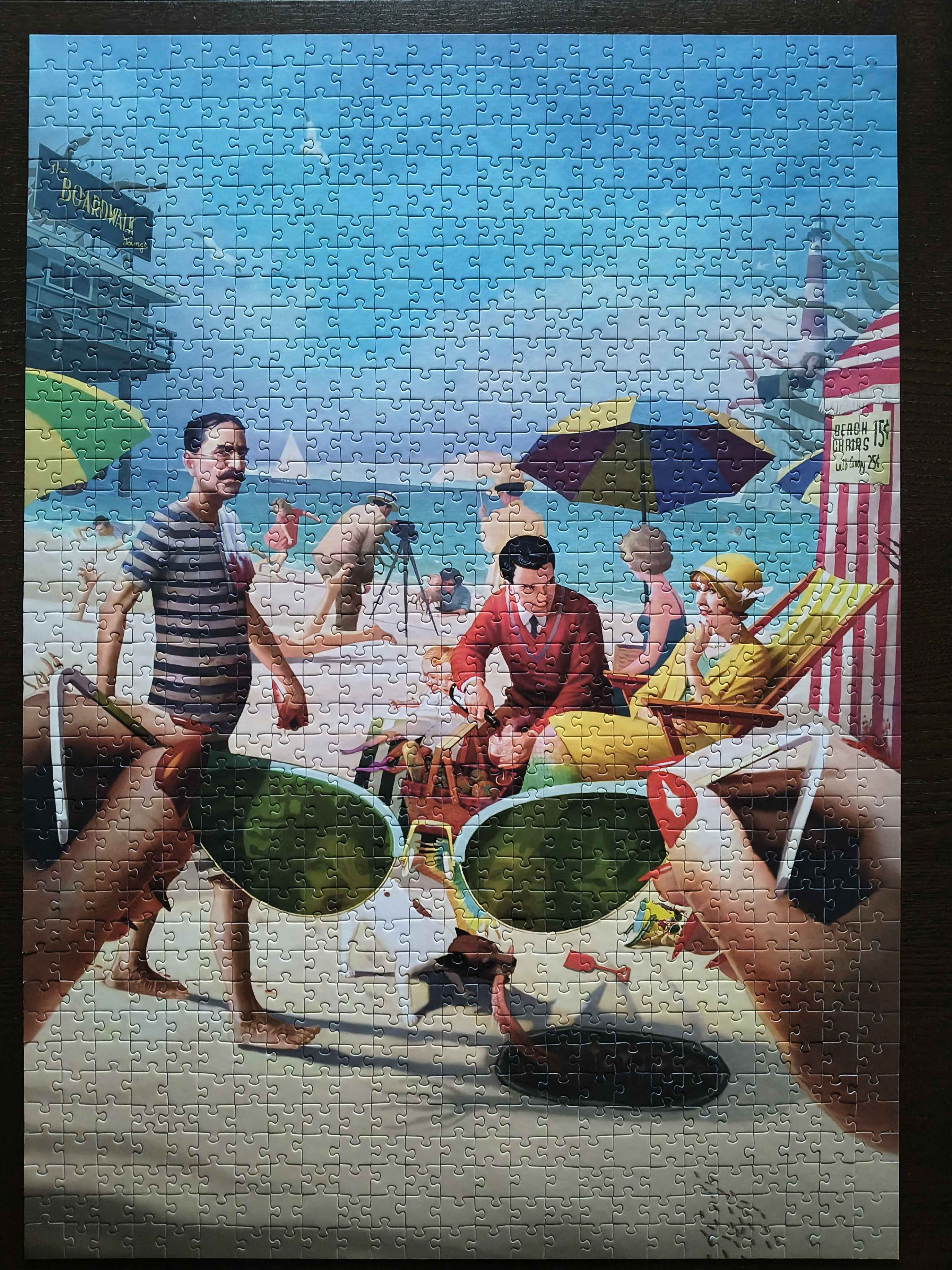 Powiększony obrazek puzzli