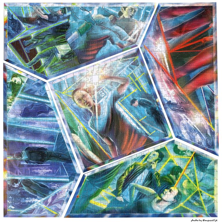 Powiększony obrazek puzzli