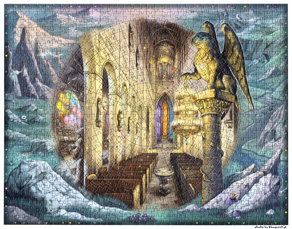 Powiększony obrazek puzzli