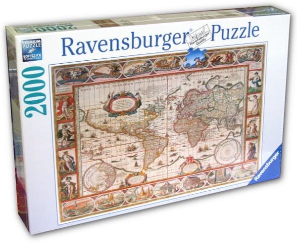 Map of the World from 1650