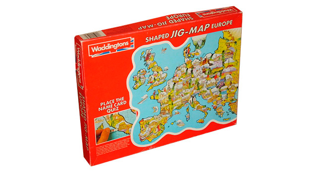Europe Map 1983