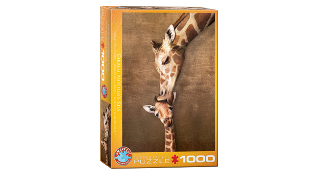 Giraffe Mother's Kiss