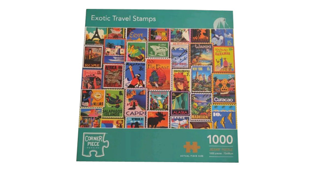 Exotic Travel Stamps