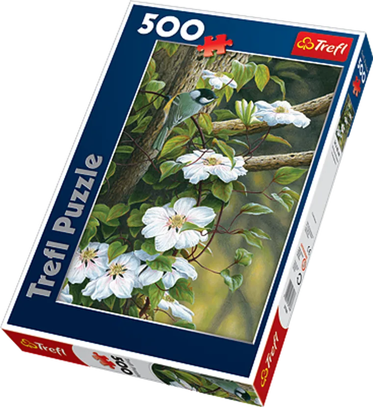 A Tit Among the Flowers