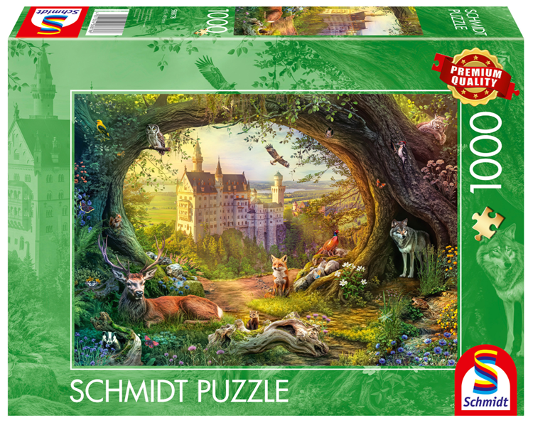 Fairy Tale Castle and Forest Magic