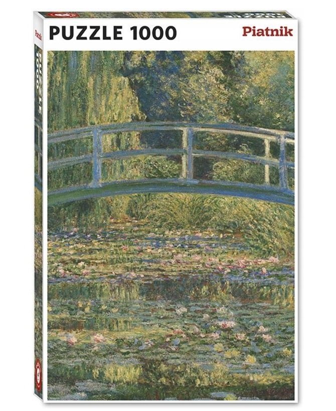 Water Lilies and Japanese Bridge