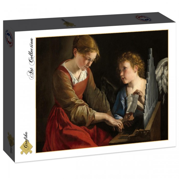 Saint Cecilia and an Angel, 1617/1618