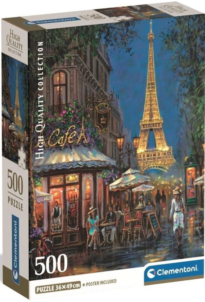 Night at the Eiffel Cafe