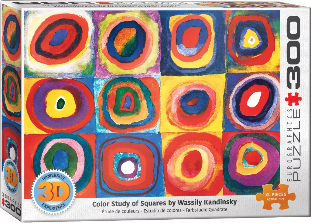 Color Study of Squares