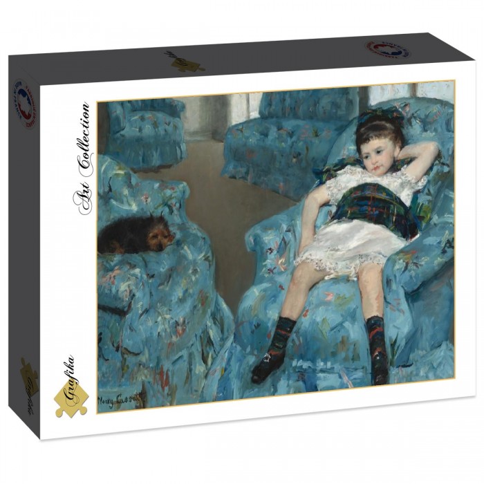 Little Girl in a Blue Armchair, 1878